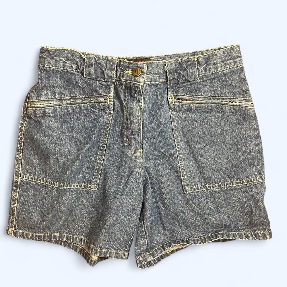 New-york-company Women's Blue Denim Shorts Size 6